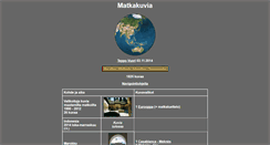 Desktop Screenshot of matkakuvat.teppovuori.fi